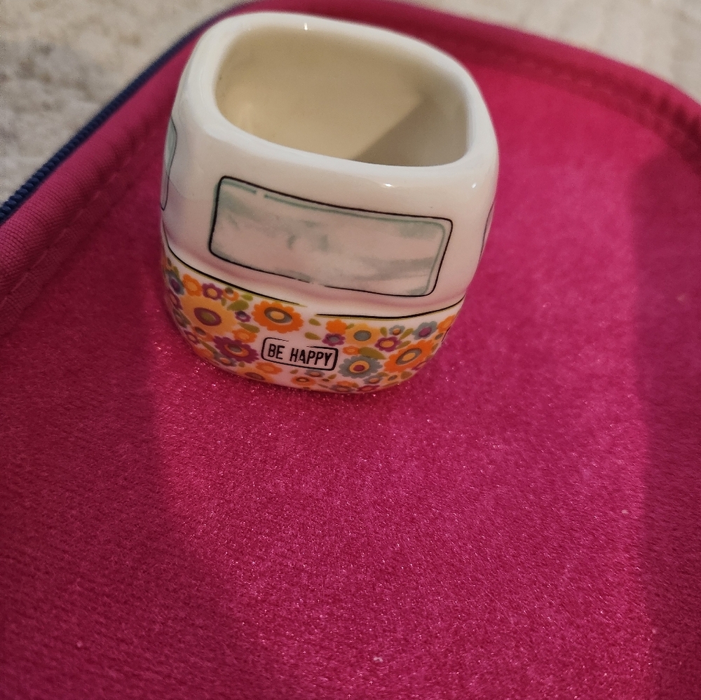 Natural Life Vintage Vibes Hippy Van Espresso Cup - Picture 3 of 6